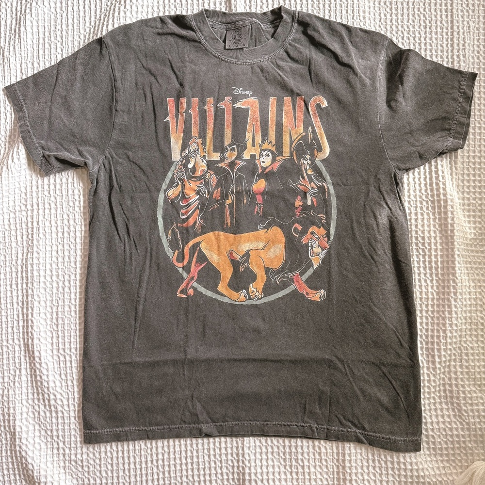 Disney Villains Comfort Colors T-shirt Unisex L